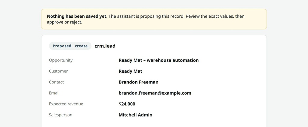 Every write needs approval