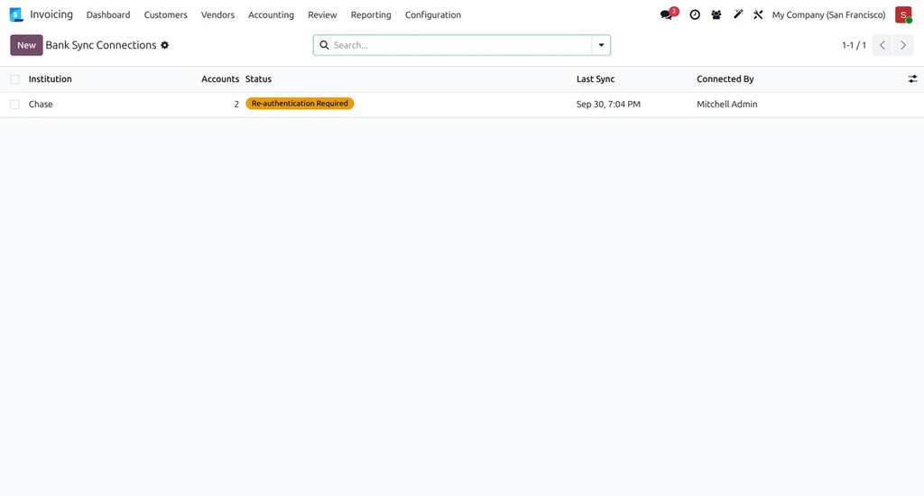 Bank Synchronization with Plaid